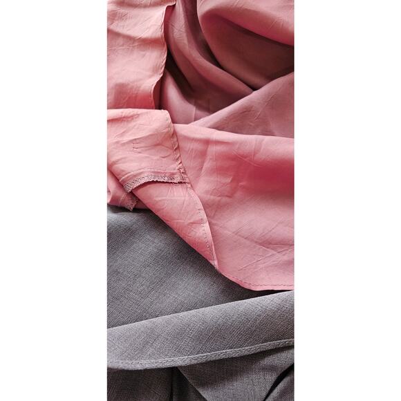 Vintage Talbots Women's Short Sleeve Shift Mini Dress Office Size 14 Lavender - Picture 8 of 8